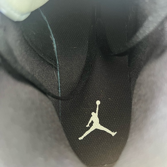 Nike Air Jordan Black and White Sneakers - Picture 5 of 6